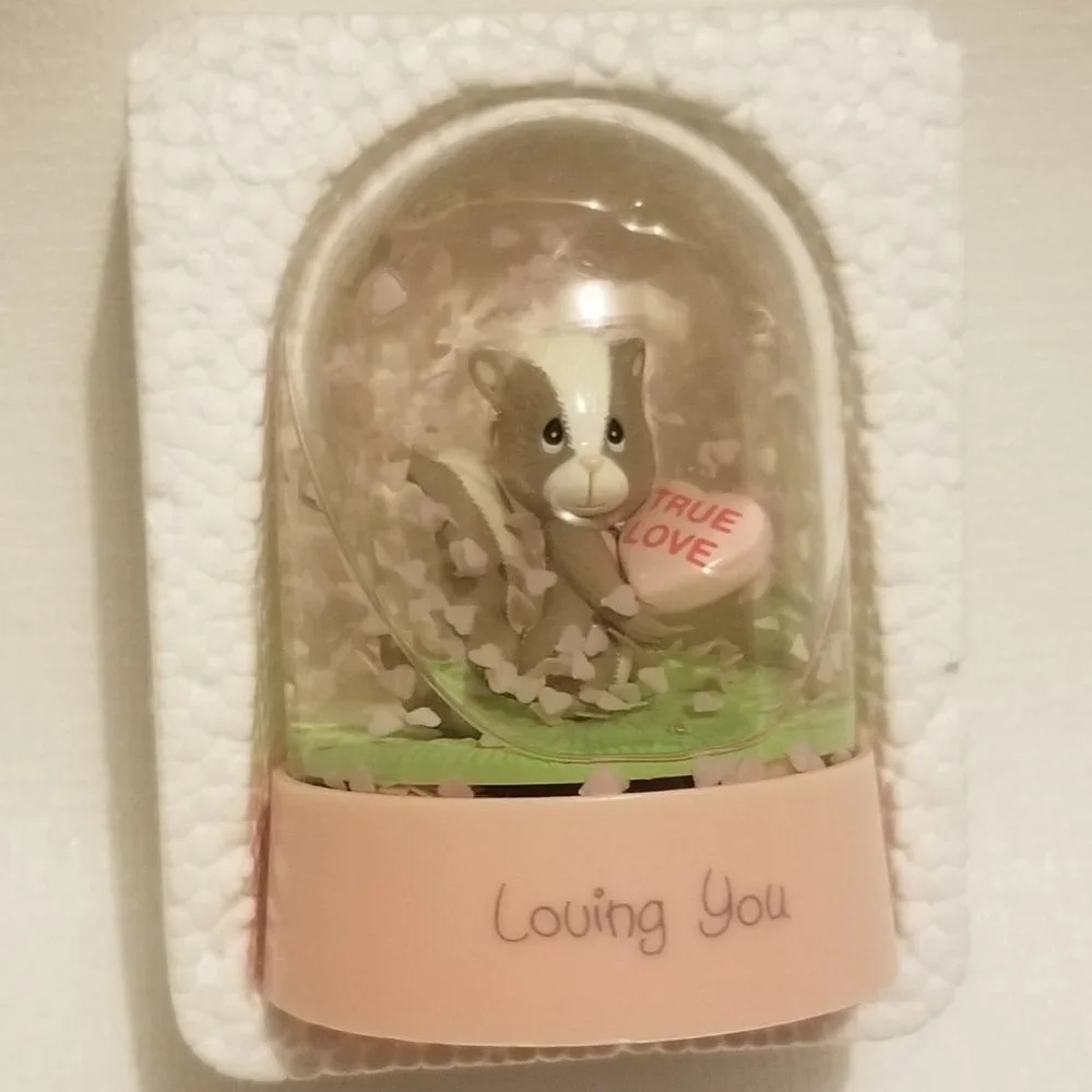 1991 Precious Moments "Loving You" Waterball, w box! - Picture 1 of 12